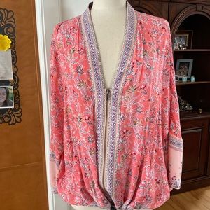 FREE PEOPLE Kimono style top